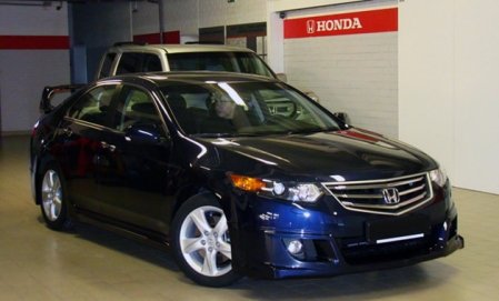 АБС-пластик Юбка переднего бампера "MUGEN Style" H.Accord VIII 2008-2010
